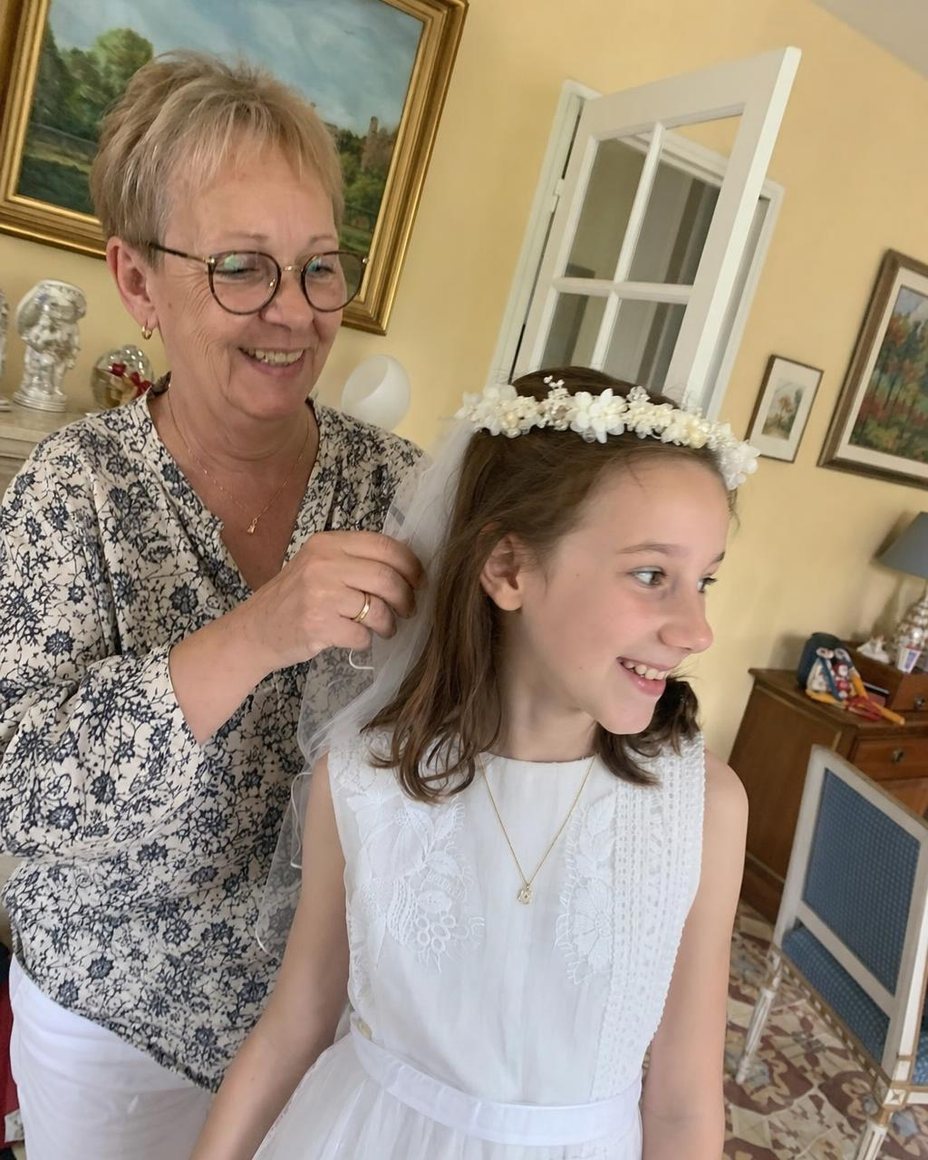 Le jour de sa communion